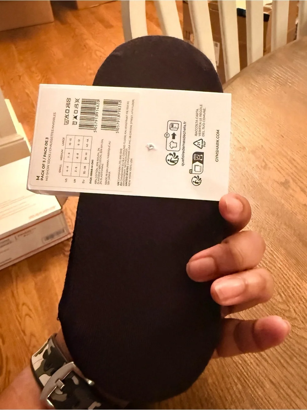 Gymshark new package